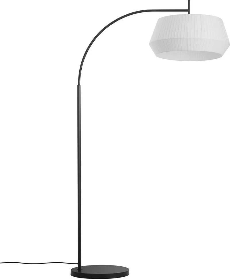 Dicte-vloerlamp-textiel-E27-wit von Nordlux in Wit – Produktfoto