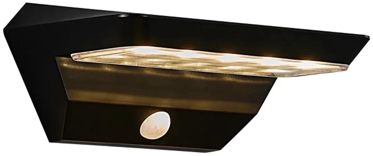 Doos 3x Nordlux Agena LED Wandlamp | 5W 3000K 400lm 830 | ip44 | Bewegingssensor van Nordlux in Zwart – productfoto