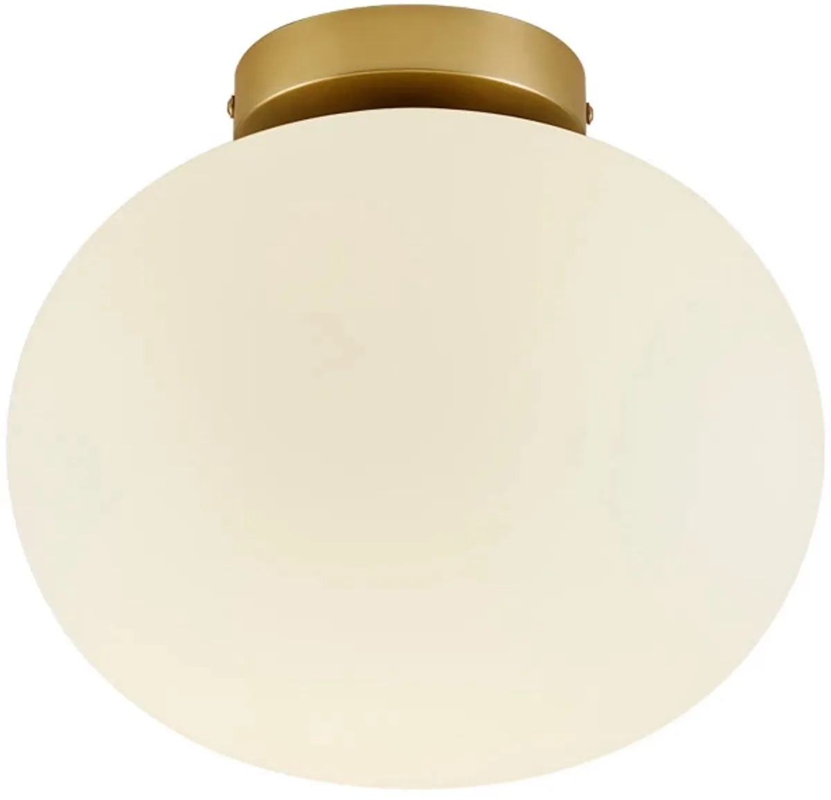 Doos 3x Nordlux Alton LED Plafondlamp | 1x E27 Max 25W | Dimbaar | Goud van Nordlux in Messing – productfoto