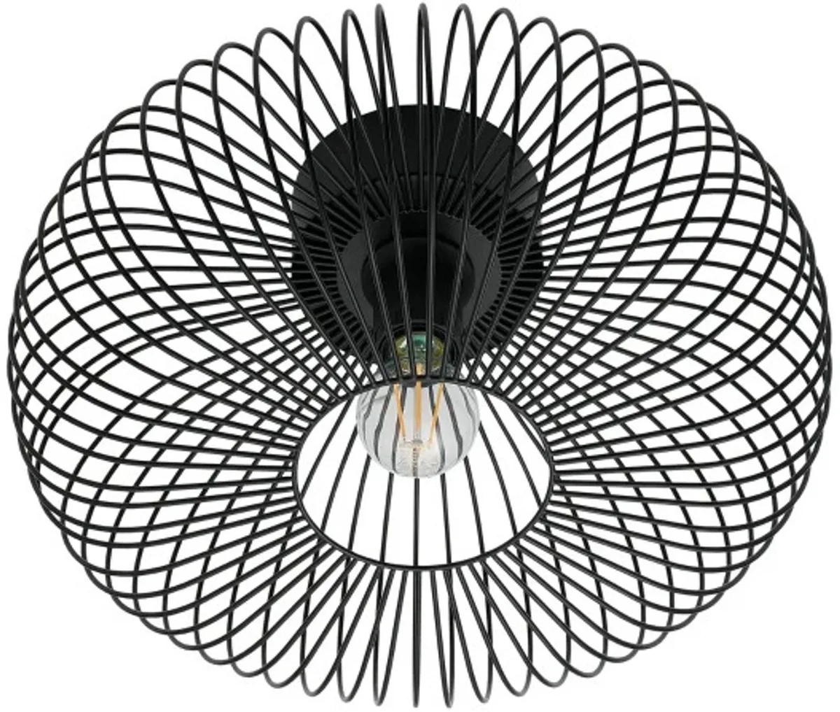 Doos 3x Nordlux Beroni LED Plafondlamp | 1x E27 Max 60W | Dimbaar by Nordlux in Black – product photo