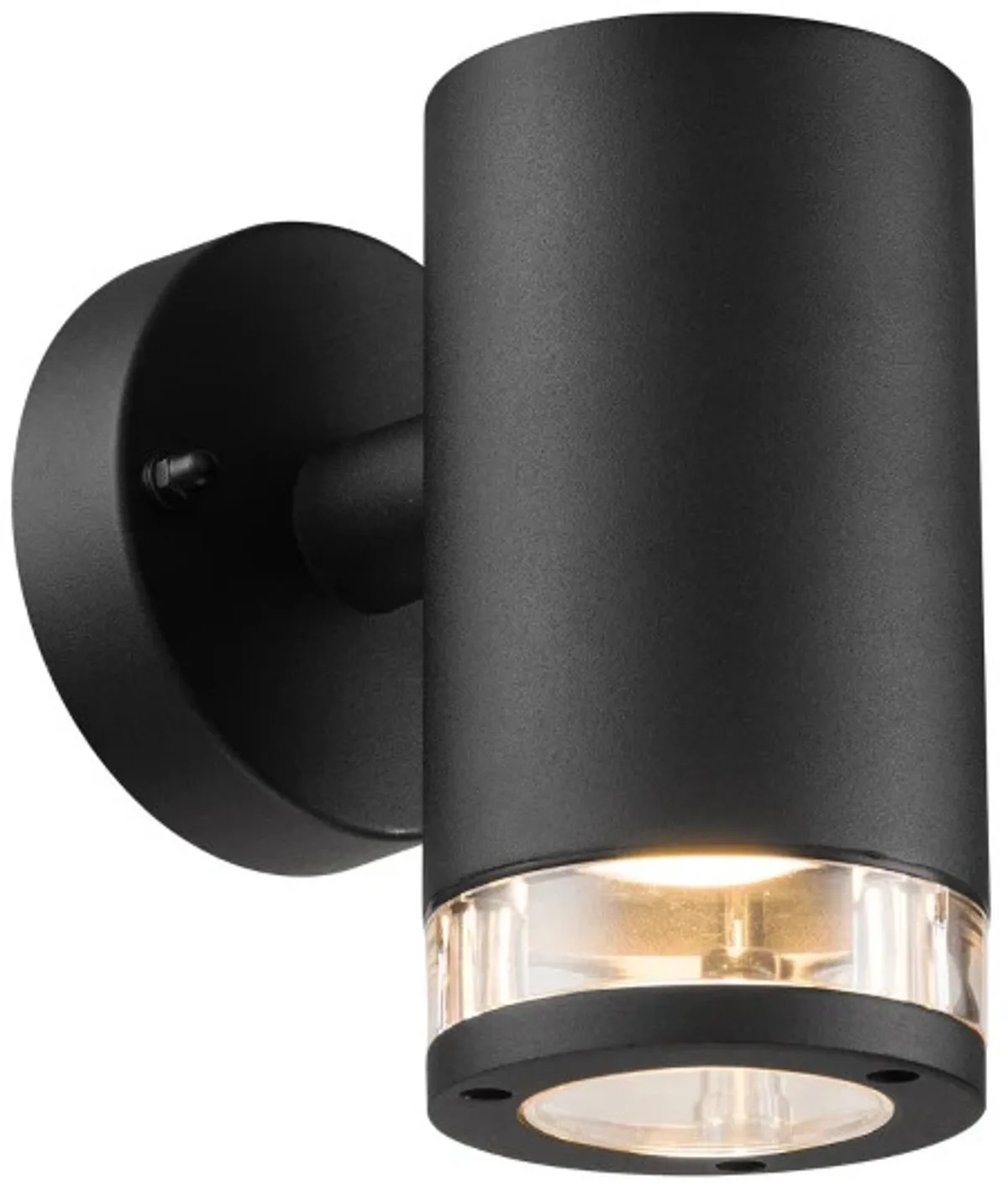 Doos 3x Nordlux Birk LED Wandlamp | 1x GU10 Max 28W | ip44 | Dimbaar fra Nordlux i Sort – produktbillede