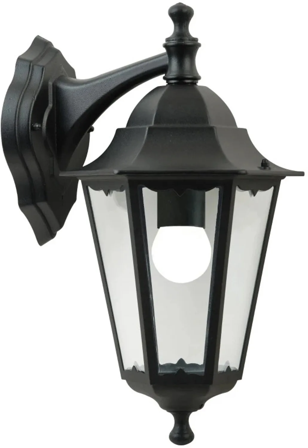 Doos 3x Nordlux Cardiff LED Wandlamp | 1x E27 Max 60W | ip44 | Dimbaar van Nordlux in Zwart – productfoto