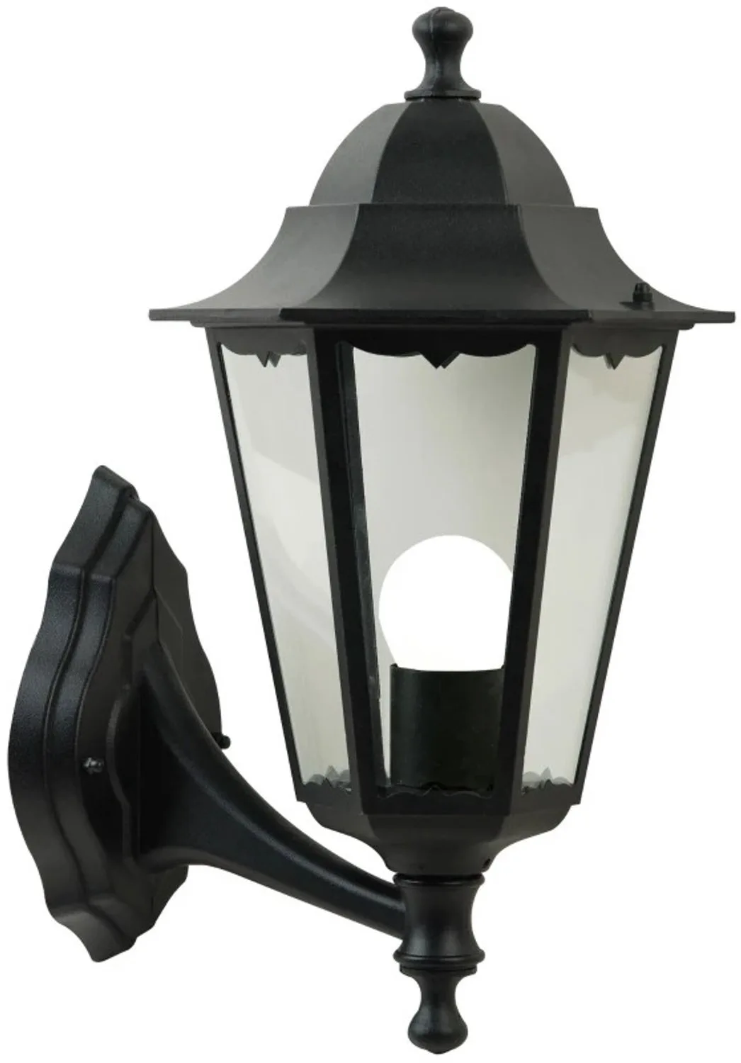 Doos 3x Nordlux Cardiff LED Wandlamp | 1x E27 Max 60W | ip44 | Dimbaar fra Nordlux i Sort – produktbillede