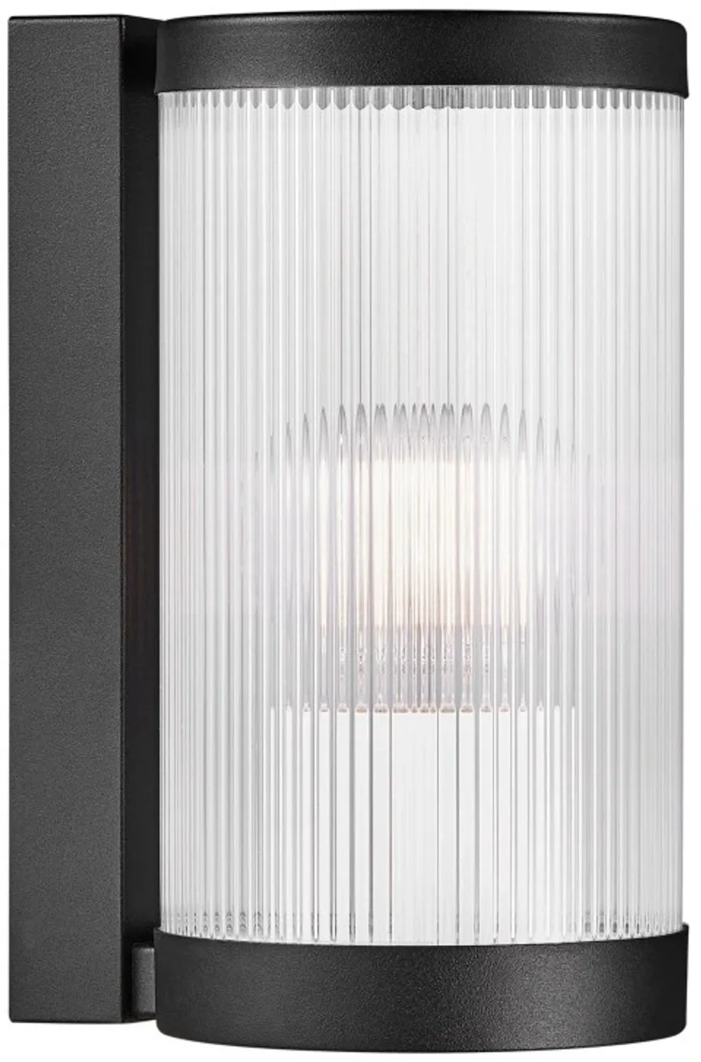 Doos 3x Nordlux Coupar LED Wandlamp | 1x E27 Max 25W | ip44 | Dimbaar van Nordlux in Zwart – productfoto