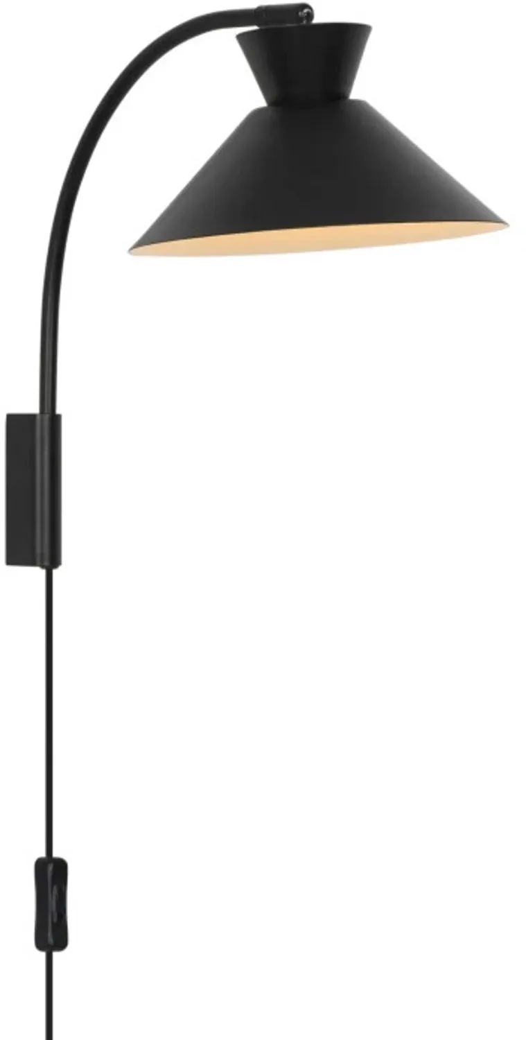 Doos 3x Nordlux Dial LED Wandlamp | 1x E27 Max 10W | Dimbaar van Nordlux in Zwart – productfoto