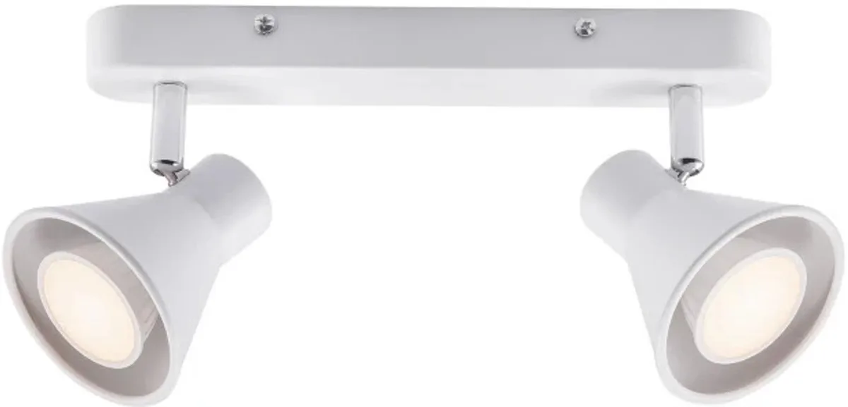 Doos 3x Nordlux Eik LED Opbouwspot | 2x GU10 Max 35W | Dimbaar fra Nordlux i Hvid – produktbillede