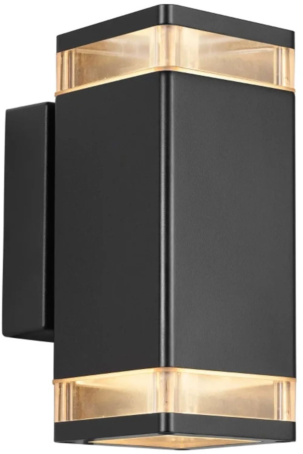 Doos 3x Nordlux Elm LED Wandlamp | 2x GU10 Max 20W | ip44 | Dimbaar van Nordlux in Zwart – productfoto