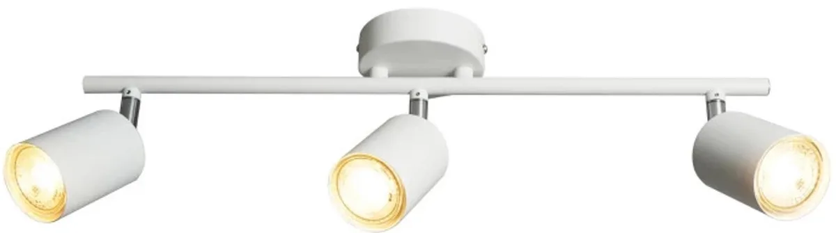 Doos 3x Nordlux Explore LED Opbouwspot | 3x GU10 Max 7W | Dimbaar de Nordlux en Blanc – photo du produit