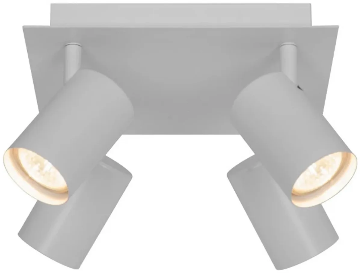 Doos 3x Nordlux Frida LED Opbouwspot | 4x GU10 Max 35W | Dimbaar van Nordlux in Wit – productfoto