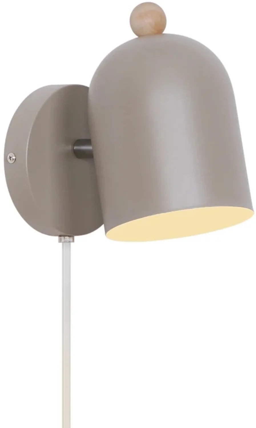 Doos 3x Nordlux Gaston LED Wandlamp | 1x E27 Max 15W | Dimbaar van Nordlux in Bruin – productfoto