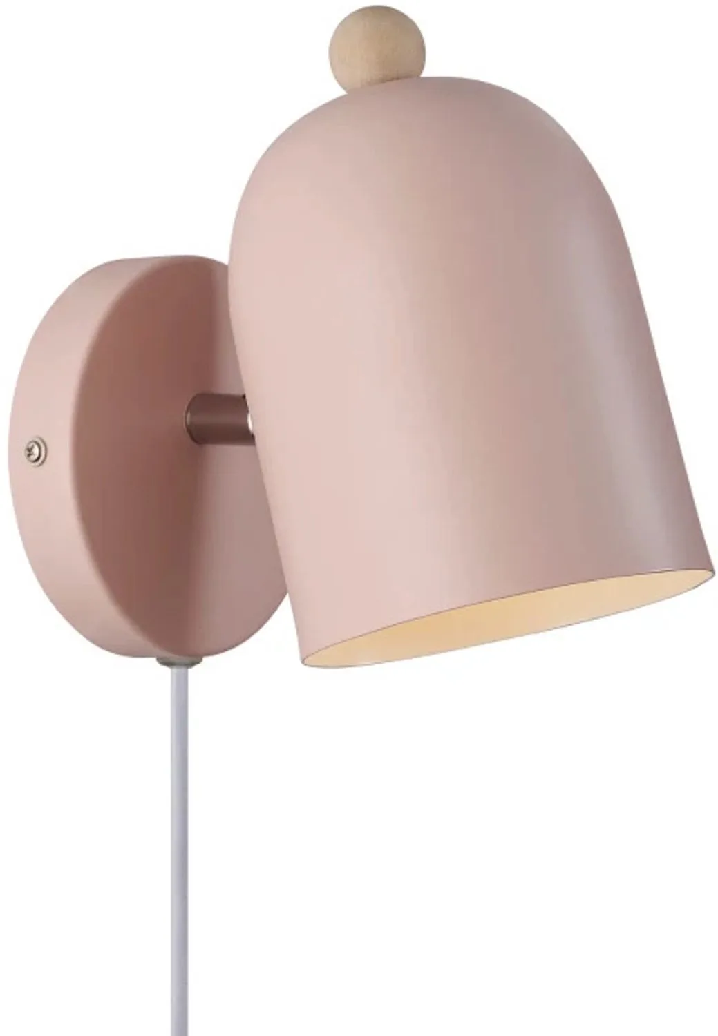 Doos 3x Nordlux Gaston LED Wandlamp | 1x E27 Max 15W | Dimbaar by Nordlux in Pink – product photo