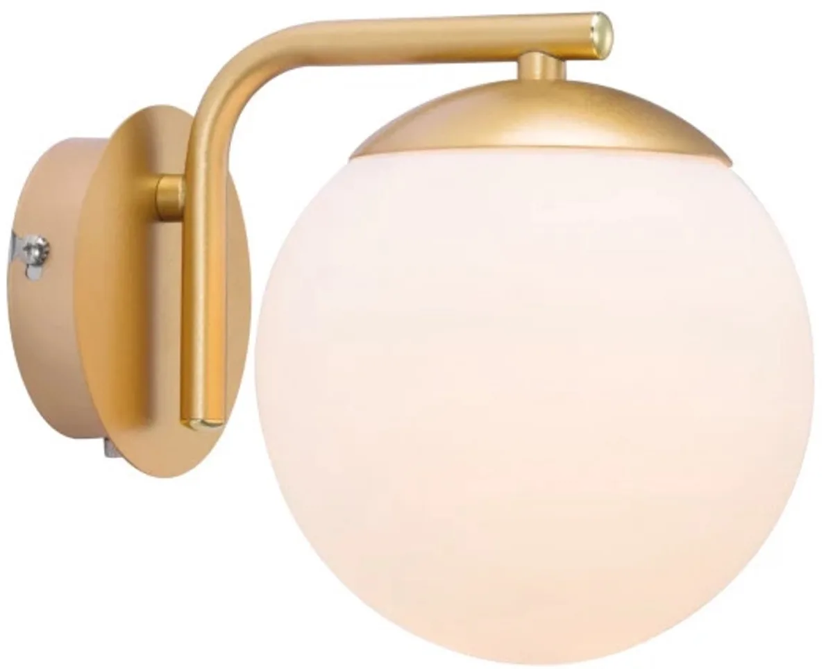 Doos 3x Nordlux Grant LED Wandlamp | 1x E14 Max 40W | Dimbaar | Goud van Nordlux in Messing – productfoto