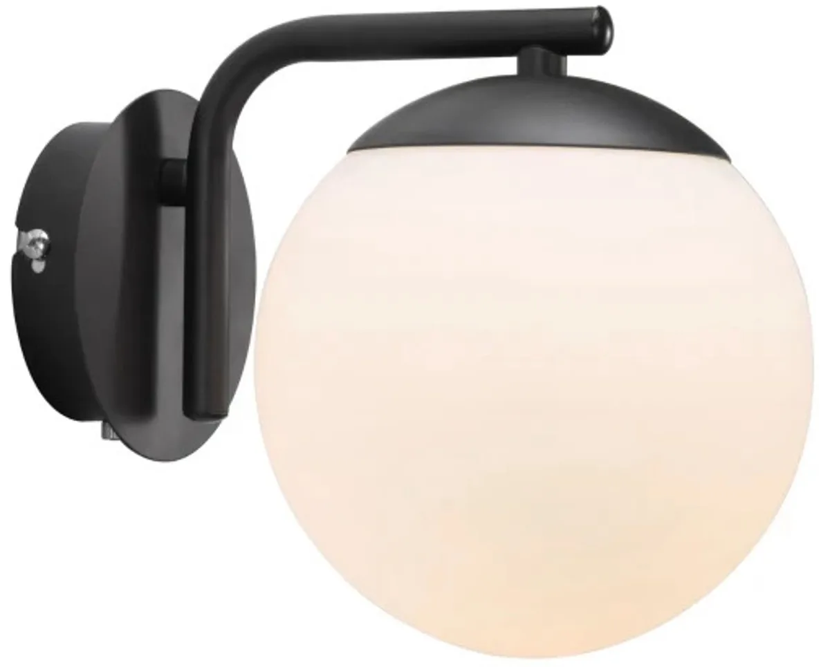 Doos 3x Nordlux Grant LED Wandlamp | 1x E14 Max 40W | Dimbaar von Nordlux in Schwarz – Produktfoto