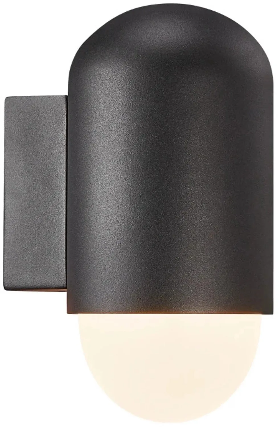 Doos 3x Nordlux Heka LED Wandlamp | 1x E27 Max 60W | ip44 | Dimbaar van Nordlux in Zwart – productfoto