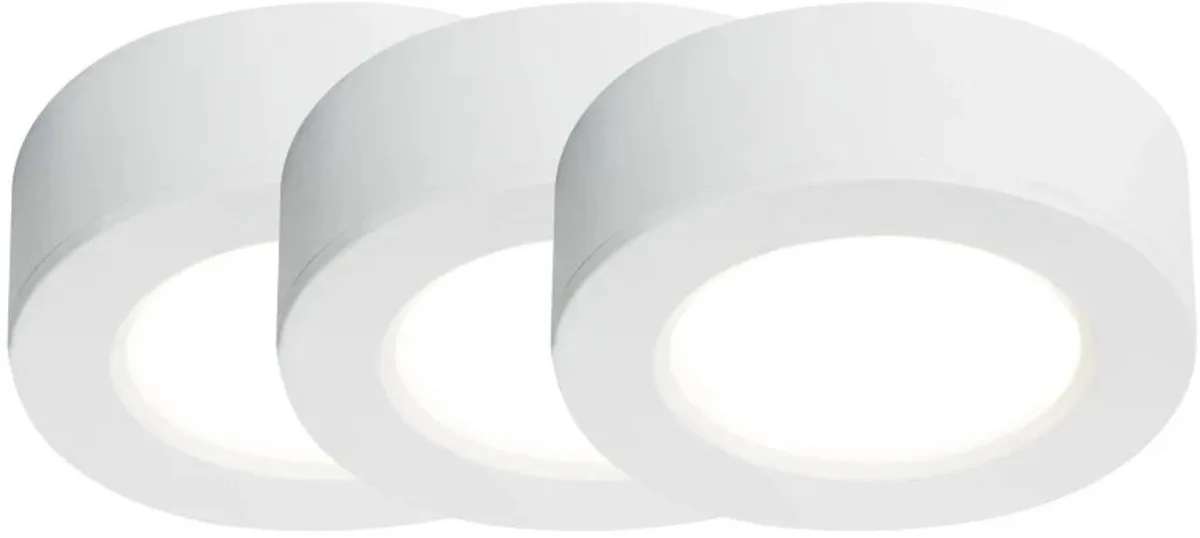 Doos 3x Nordlux Kitchenio LED Opbouwspot | 2.2W 3000K/4000K 170lm 830/840 by Nordlux in White – product photo