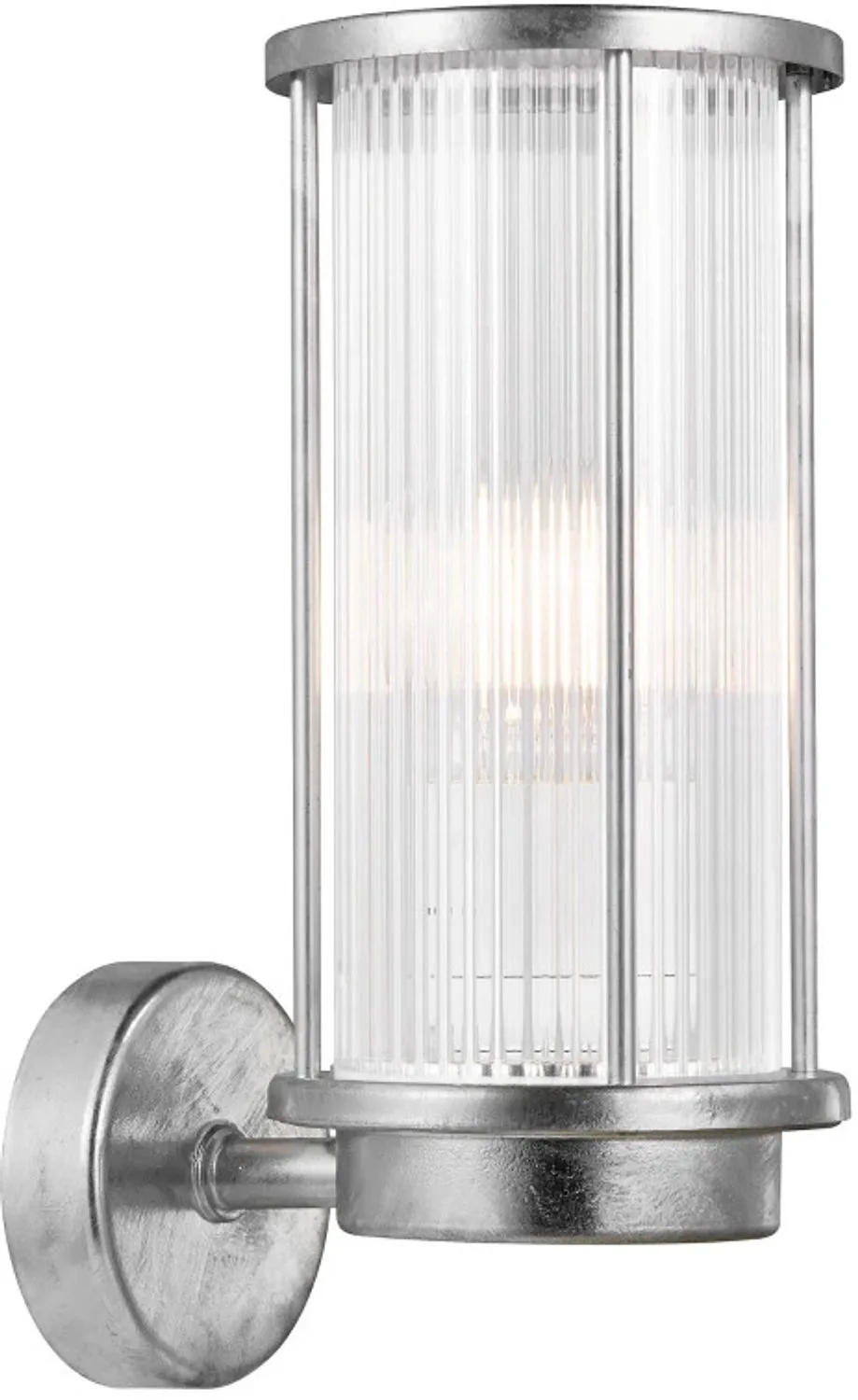 Doos 3x Nordlux Linton LED Wandlamp | 1x E27 Max 15W | ip44 | Dimbaar van Nordlux in Zilver – productfoto