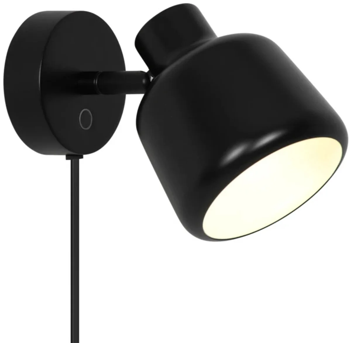 Doos 3x Nordlux Louella LED Wandlamp | 1x E14 Max 10W | Dimbaar van Nordlux in Zwart – productfoto
