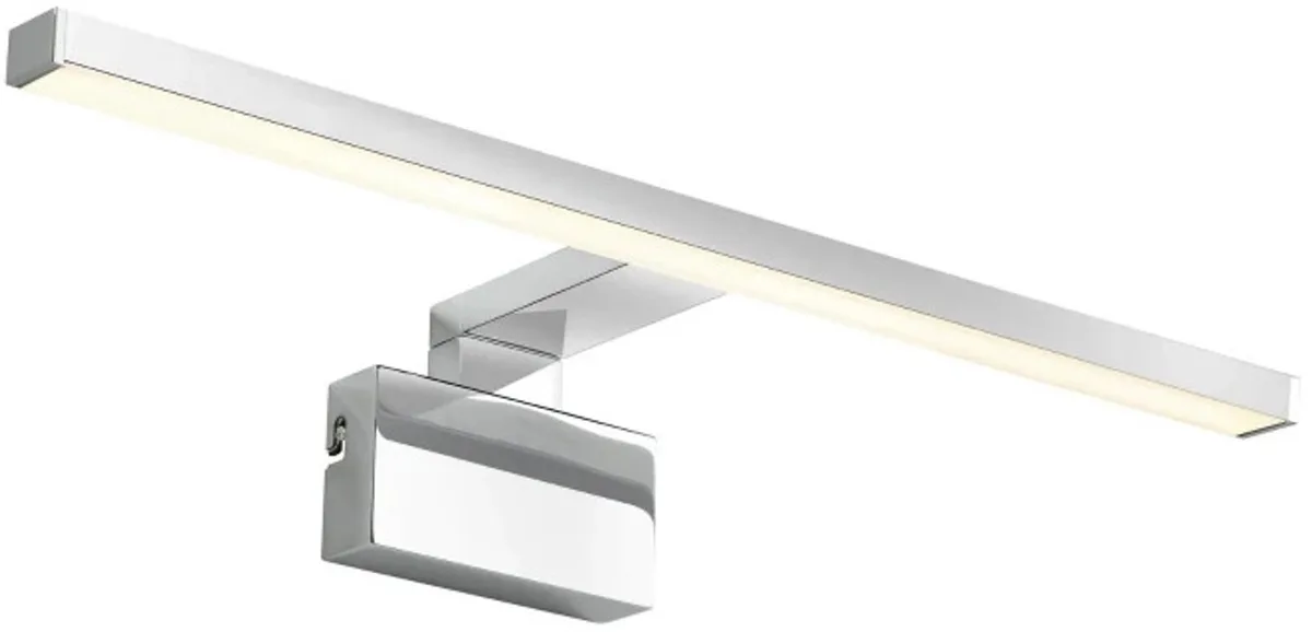 Doos 3x Nordlux Marlee LED Wandlamp | 8.9W 3000K 800lm 930 | ip44 | Zilver by Nordlux in Chrome – product photo