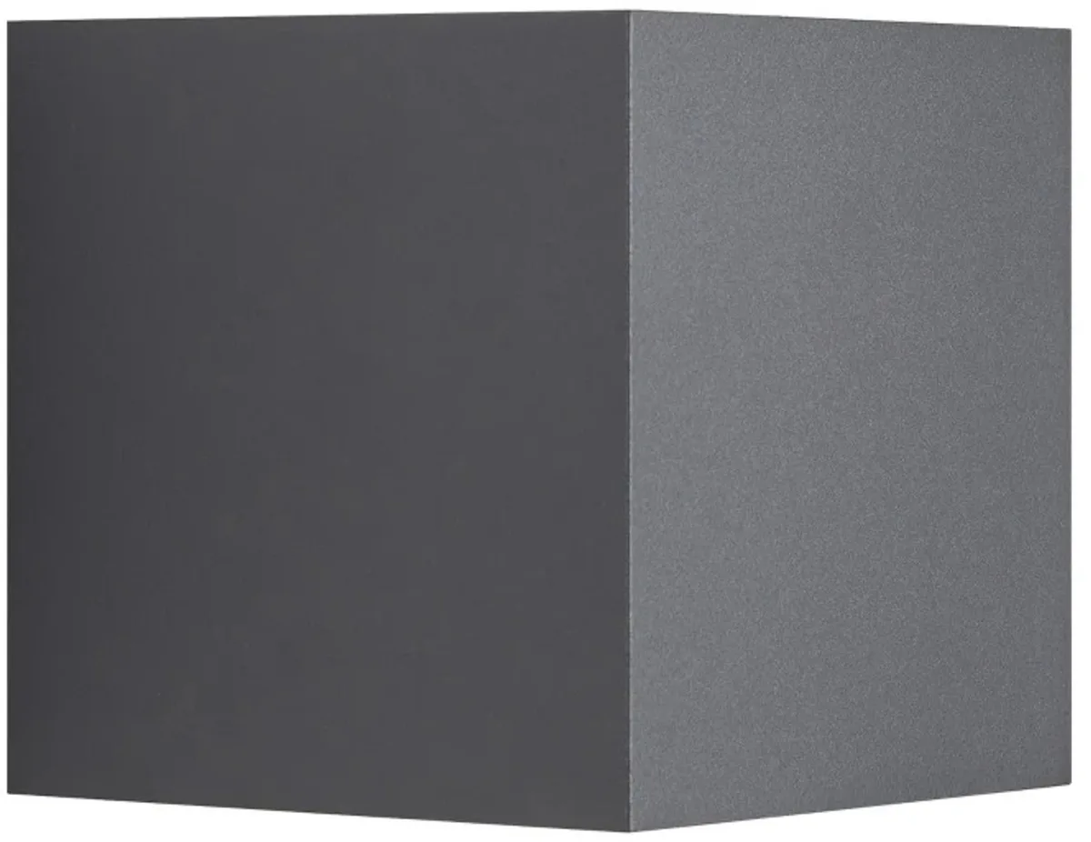 Doos 3x Nordlux Milda LED Wandlamp | 4.9W 3000K 290lm 830 | ip44 | Zwart de Nordlux en Anthracite – photo du produit