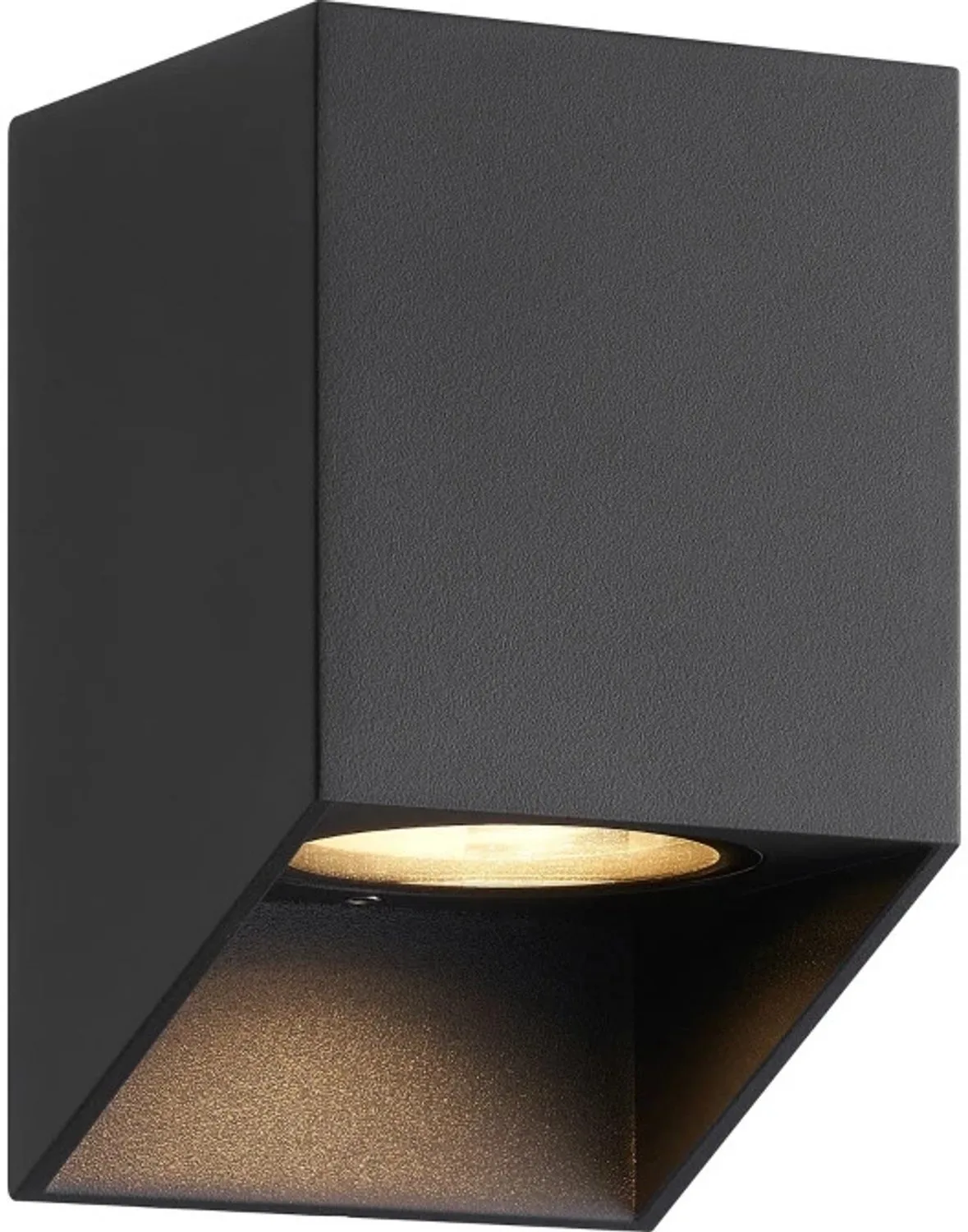 Doos 3x Nordlux Nico LED Wandlamp | 1x GU10 Max 25W | ip54 | Dimbaar de Nordlux en Noir – photo du produit