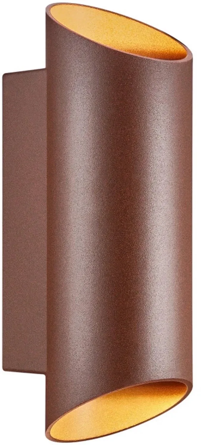 Doos 3x Nordlux Nico LED Wandlamp | 2x GU10 Max 35W | ip44 | Dimbaar de Nordlux en Marron – photo du produit