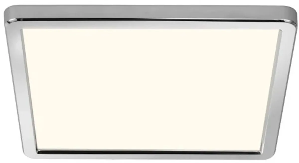 Doos 3x Nordlux Oja LED Plafondlamp | 14.5W 3000K/4000K 1600lm 830/840 | ip44 | Zilver de Nordlux en Chrome – photo du produit