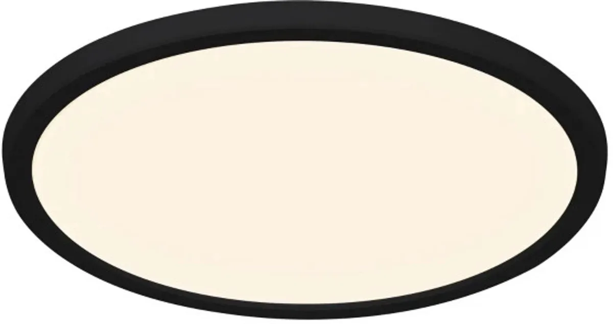 Doos 3x Nordlux Oja LED Plafondlamp | 15W 3000K/4000K 1700lm 830/840 de Nordlux en Noir – photo du produit