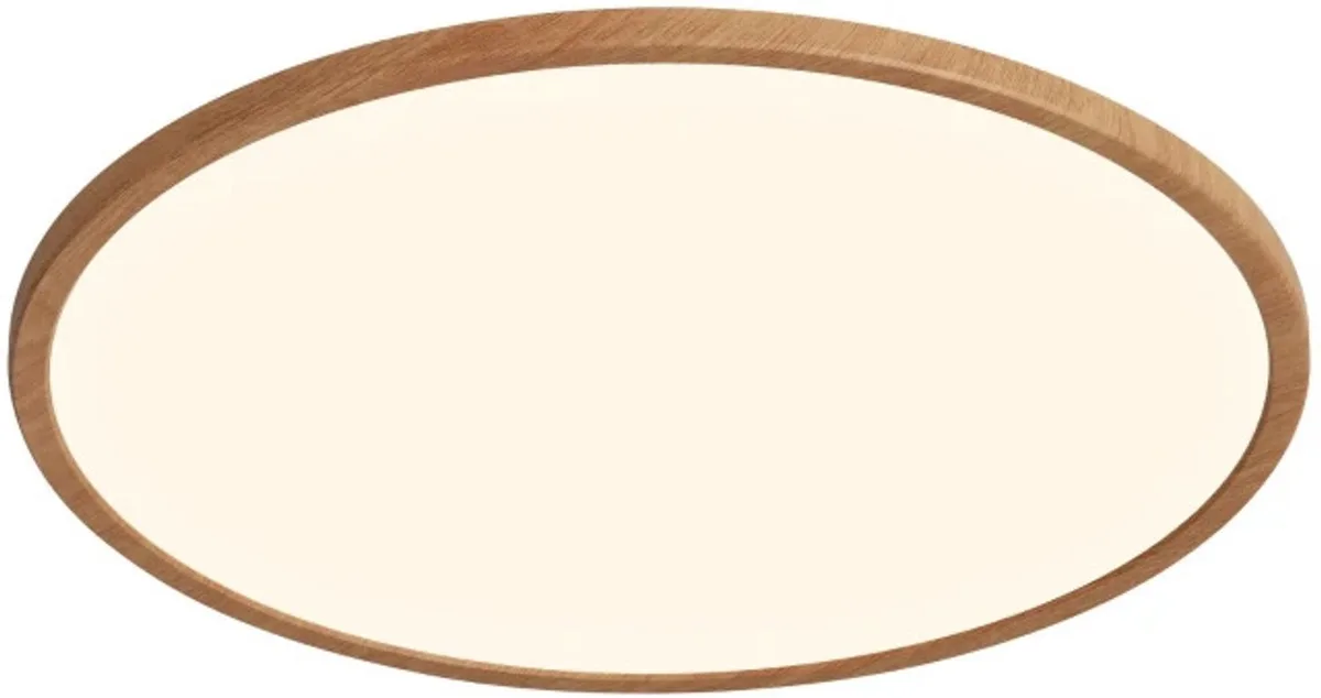 Doos 3x Nordlux Oja LED Plafondlamp | 24W 2700K 2150lm 827 | ip44 | Dimbaar de Nordlux en Marron – photo du produit