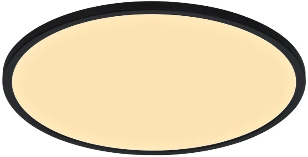 Doos 3x Nordlux Oja LED Plafondlamp | 28W 2700K 3200lm 827 | Dimbaar de Nordlux en Noir – photo du produit