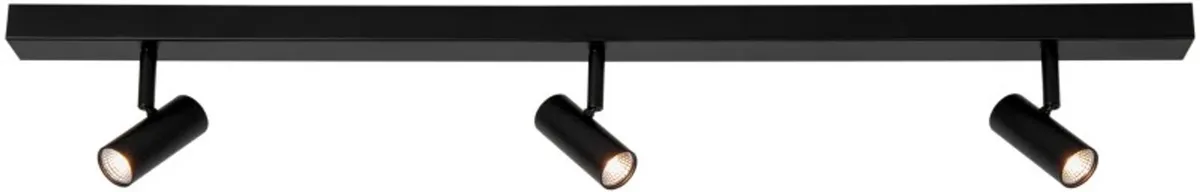 Doos 3x Nordlux Omari LED Opbouwspot | 12W 2700K 320lm 827 | Dimbaar de Nordlux en Noir – photo du produit