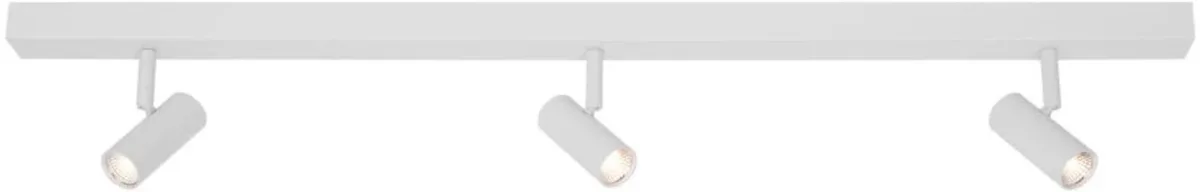 Doos 3x Nordlux Omari LED Opbouwspot | 12W 2700K 320lm 827 | Dimbaar fra Nordlux i Hvid – produktbillede
