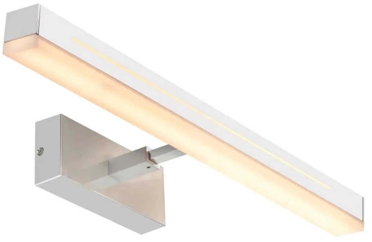 Doos 3x Nordlux Otis LED Wandlamp | 17W 3000K 1650lm 930 | ip44 | Dimbaar | Zilver de Nordlux en Chrome – photo du produit