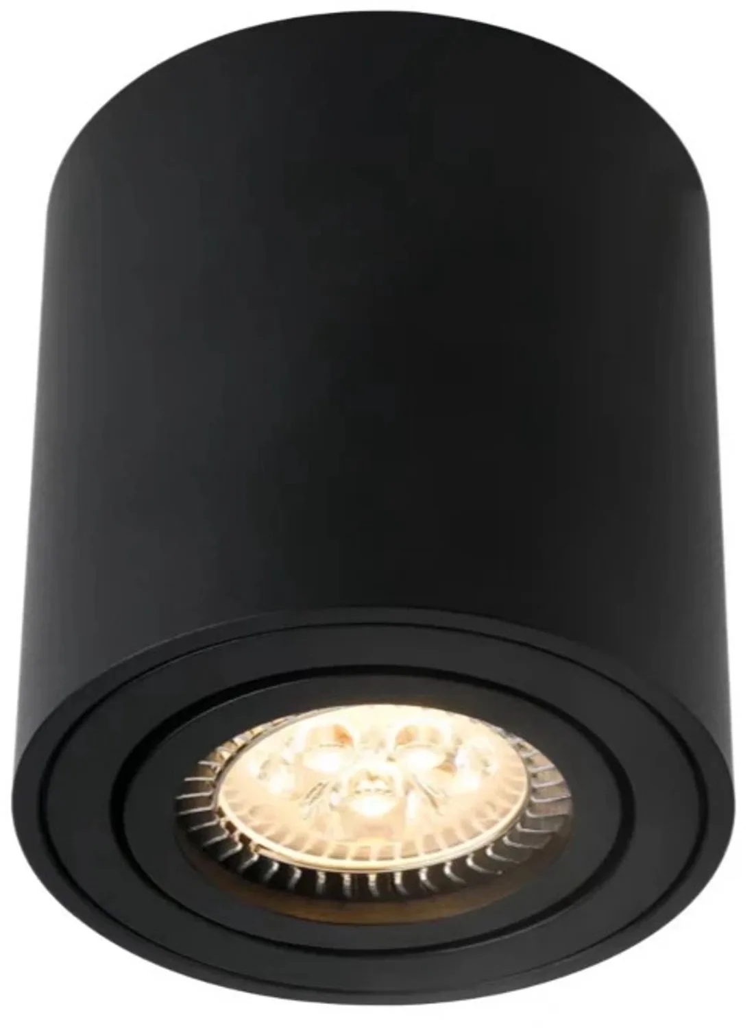 Doos 3x Nordlux Sabonis LED Opbouwspot | 1x GU10 Max 28W | Dimbaar de Nordlux en Noir – photo du produit