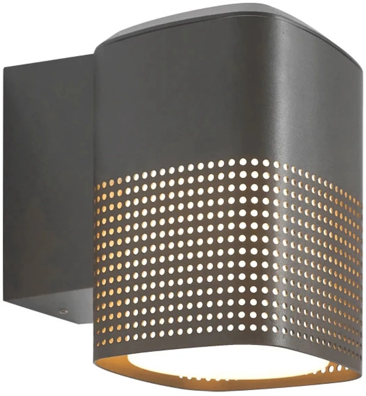 Doos 3x Nordlux Sidara LED Wandlamp | 1x E27 Max 15W | ip54 | Dimbaar | Zwart van Nordlux in Antraciet – productfoto