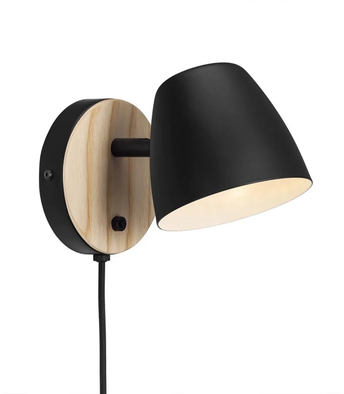 Doos 3x Nordlux Theo LED Wandlamp | 1x GU10 Max 35W | Dimbaar de Nordlux en Noir – photo du produit