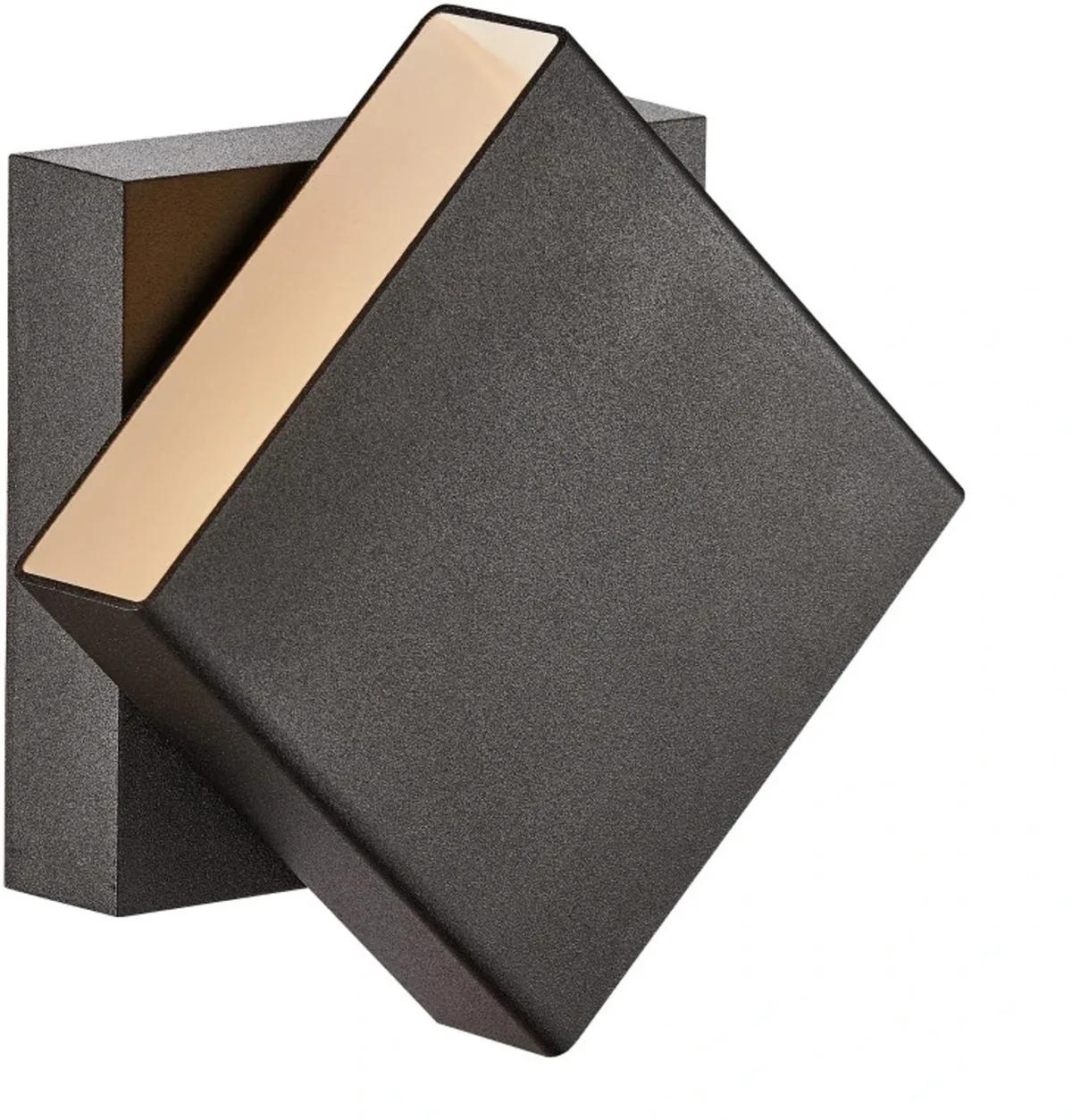 Doos 3x Nordlux Turn LED Wandlamp | 13.8W 2700K 800lm 827 | ip44 | Dimbaar by Nordlux in Black – product photo