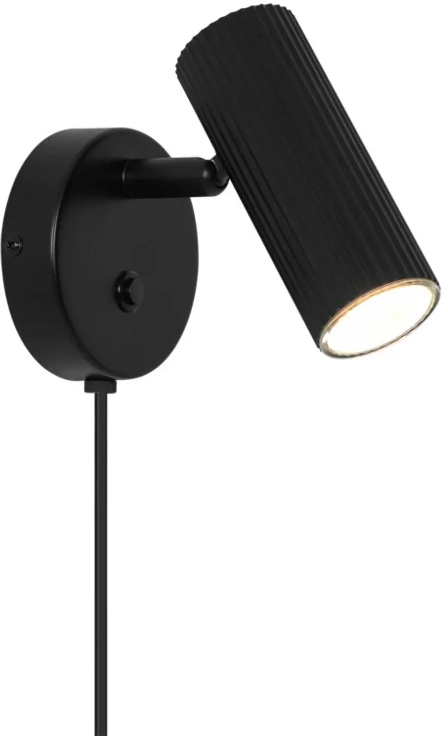 Doos 3x Nordlux Vico LED Wandlamp | 1x GU10 Max 5W | Dimbaar van Nordlux in Zwart – productfoto
