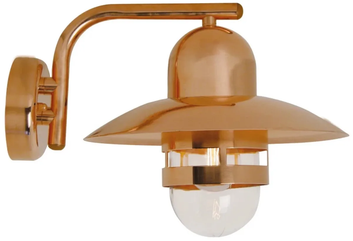 Doos 6x Nordlux Nibe LED Wandlamp | 1x E27 Max 60W | ip44 | Dimbaar | Bruin van Nordlux in Koper – productfoto