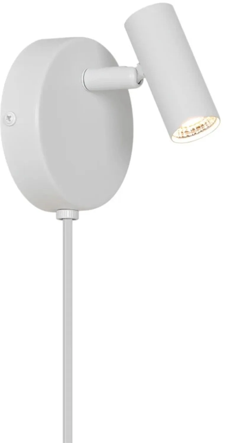 Doos 6x Nordlux Omari LED Wandlamp | 3.2W 2700K 320lm 827 från Nordlux i Vit – produktbild
