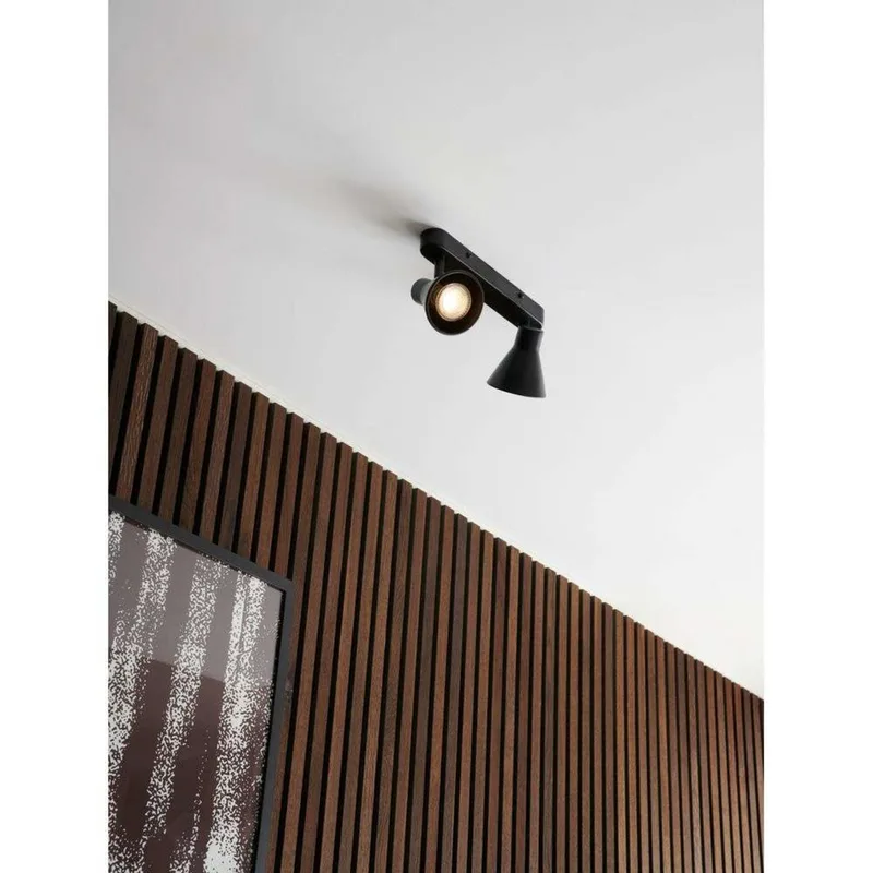 Eik 2 Plafondlamp Black - Nordlux - Woonkamer - Metaal by Nordlux – product photo