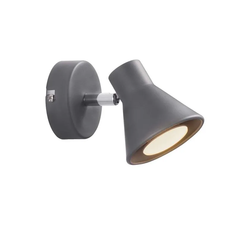 Eik Wandlamp Grey - Nordlux - Metaal by Nordlux – product photo