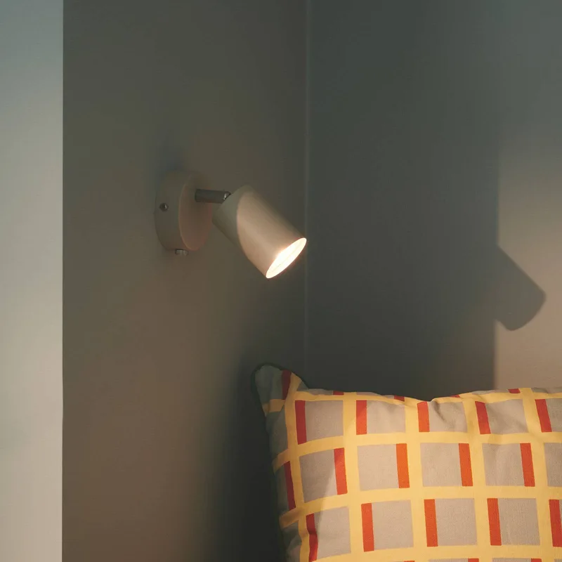 Explore wandspot met kabel en stekker, GU10 von Nordlux in Beige – Produktfoto