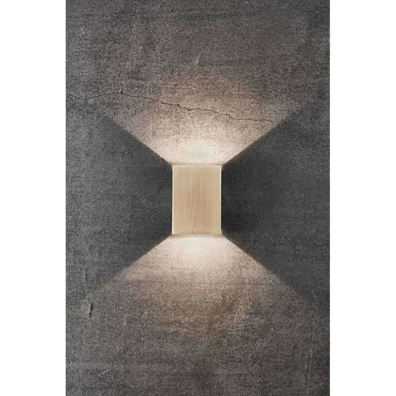 Fold 10 LED Wandlamp Brass - Nordlux - Woonkamer - Aluminium by Nordlux – product photo