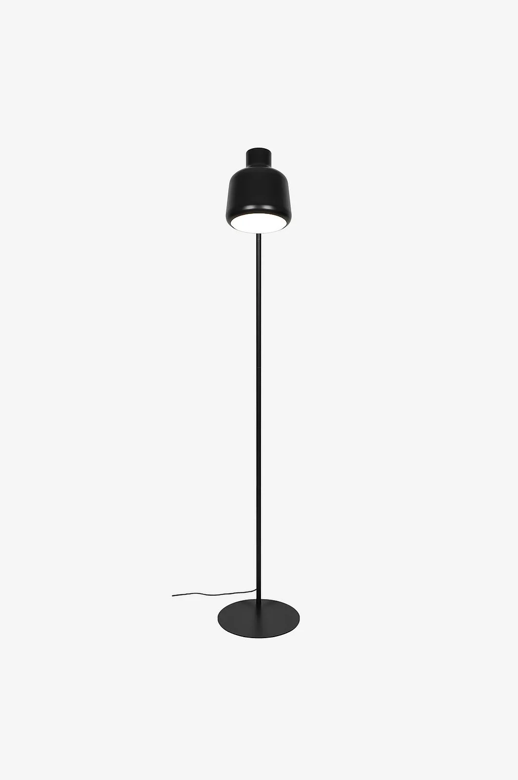 Zwarte vloerlampLouella - 2612134003 van Nordlux in Zwart – productfoto