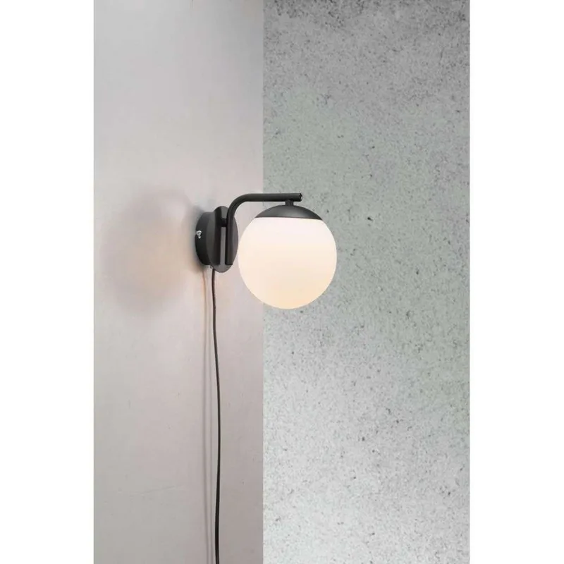 Grant Wandlamp Black - Nordlux - Woonkamer - Metaal by Nordlux – product photo