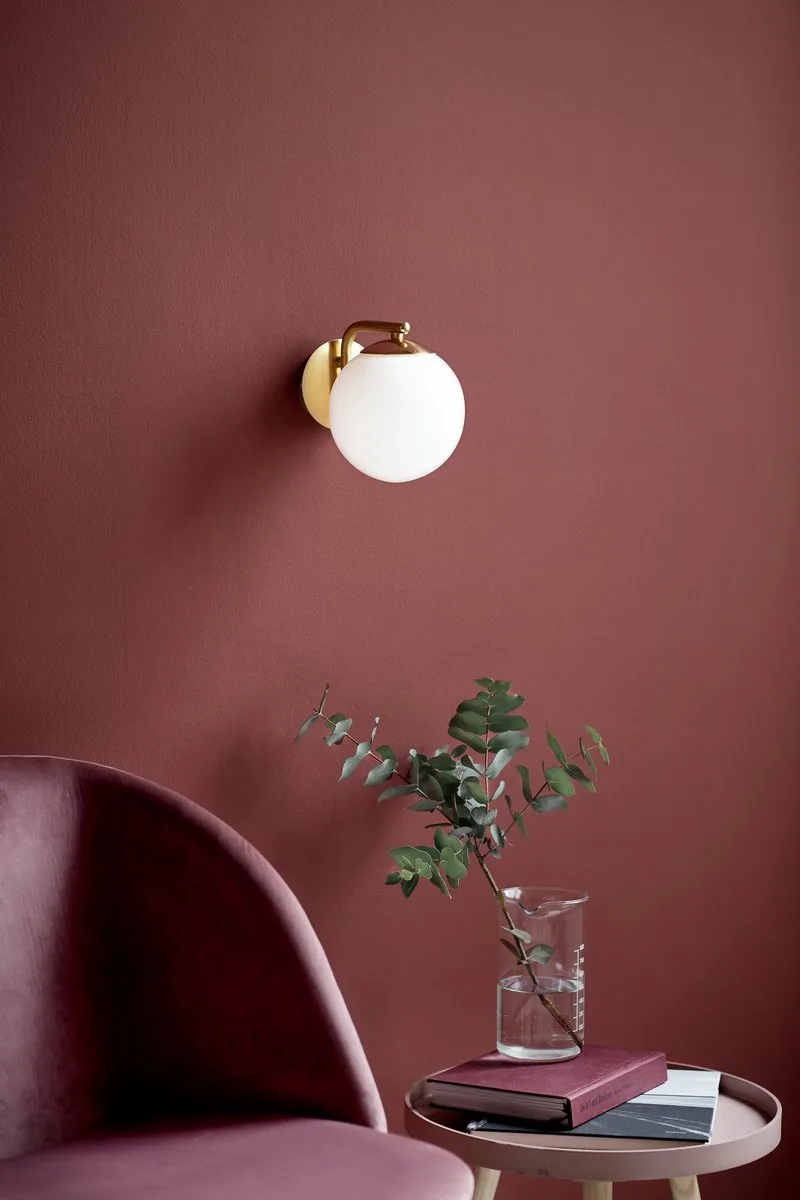 Grant - Wandlamp - E14 by Nordlux in Messing – product photo