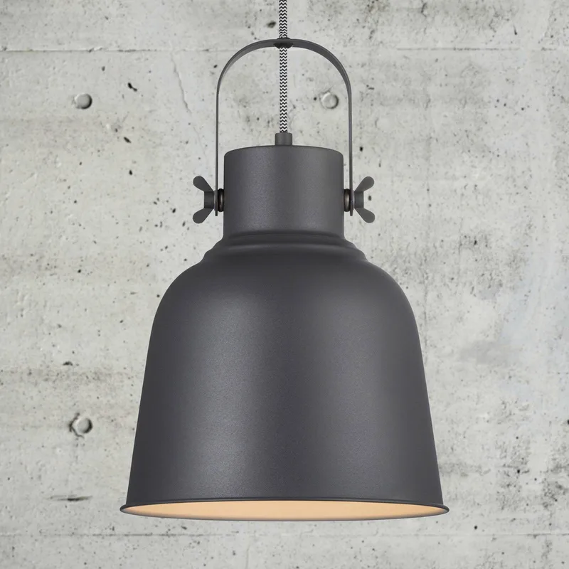 Hanglamp Adrian in Ø 25cm von Nordlux in Zwart – Produktfoto