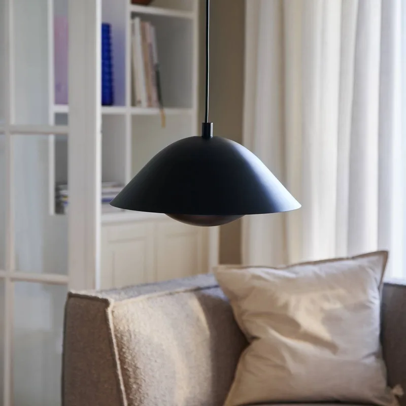 Hanglamp Freya 35 van metaal von Nordlux in Zwart – Produktfoto