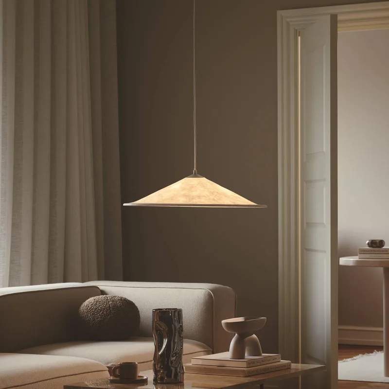 Hanglamp Hill 55, Ø 55 cm, Tyvek von Nordlux in Weiß – Produktfoto 2 von 3