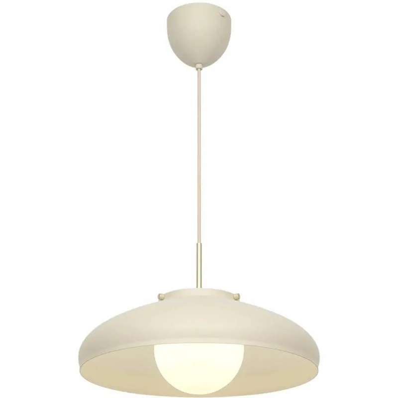 Hanglamp Latif, beige, Ø 40 cm, messing by Nordlux in Beige, White – product photo 1 of 5